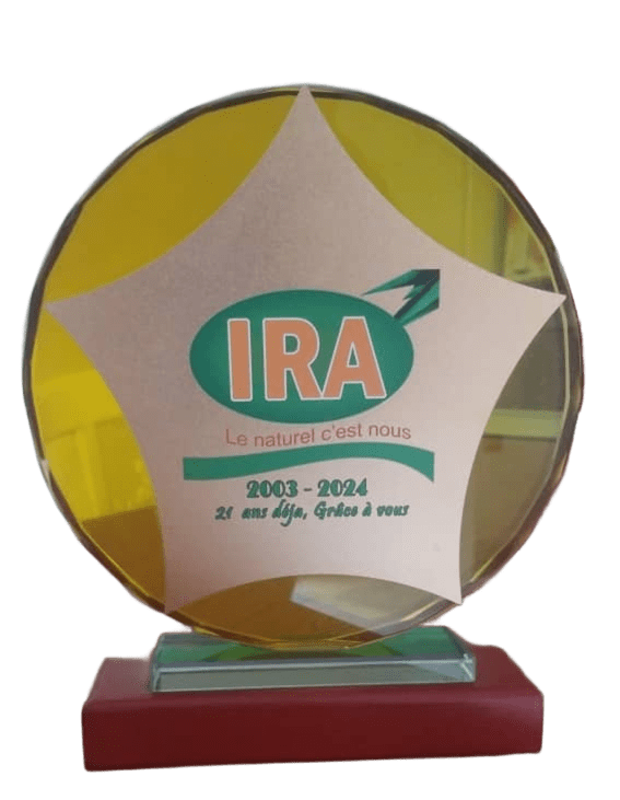 Trophée de reconnaissance « IRA — 21 ans déjà, grâce à vous »